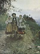 Anders Zorn tur hos famerna oil painting artist